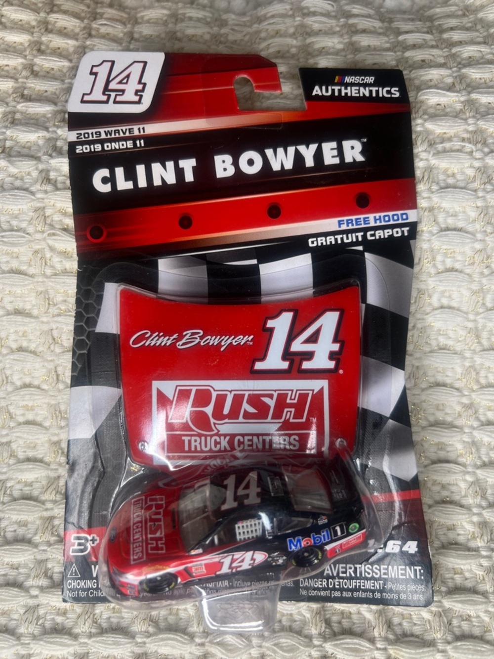 NWT NASCAR Lionel Clint Bowyer 14 Rush Trucks Throwback 2019 WAVE 11 - Picture 2 of 3